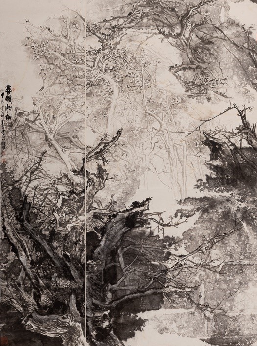 <h2>香凝如故</h2><p>作者：高生良</p><p>规格：237cm×177cm</p><p>品类：中国画</p>